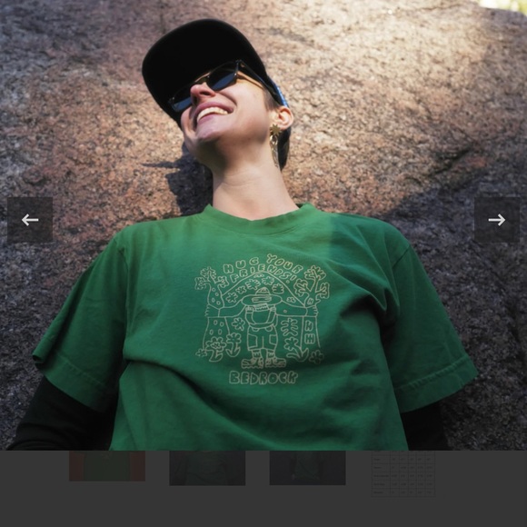 Bedrock Tops - Bedrock unisex t shirt size medium